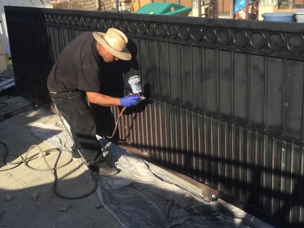 How to Paint Your Gate