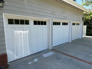 Steel garage door in Burbank